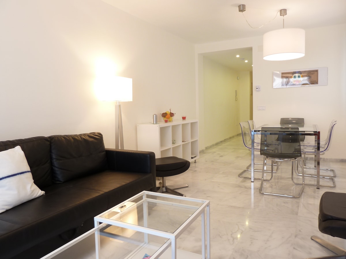 Successful Airbnb property: Playa y Centro/WiFi/Parking in Parque Ayala