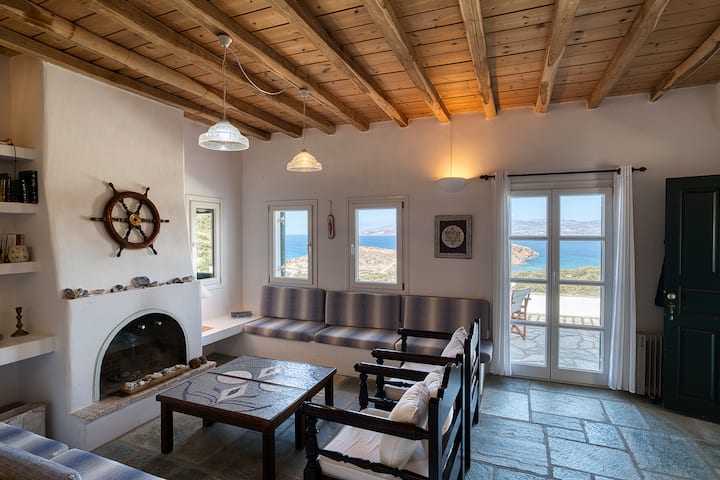 Vila Matan- Home With A Walik To The Sea - Paros