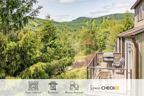 Condo Rustique Stoneham | Ski Slopes | BBQ