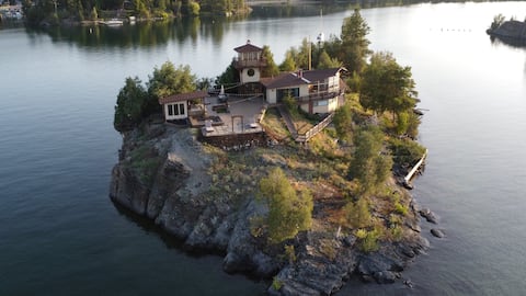 PRIVATE ISLAND On Gorgeous Flathead Lake Montana!!