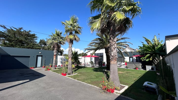 New House, Jacuzzi, Terrace, Near To Beaches And Shops - Damgan