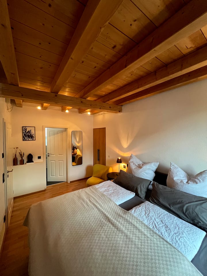 Bedroom with ensuite bathroom 