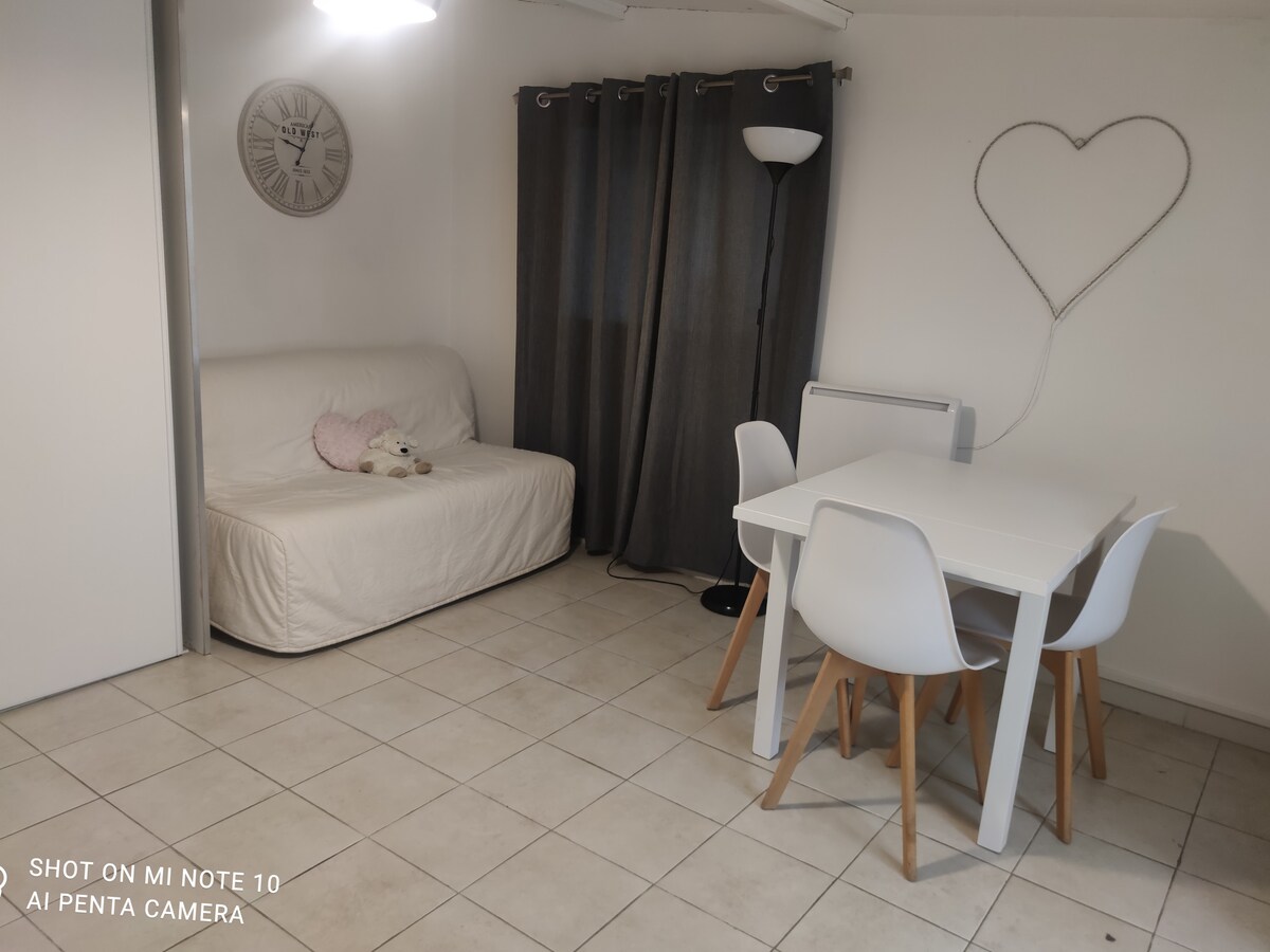 Airbnb performant: independent 2 room apartment near university à Marseille 13e Arrondissement