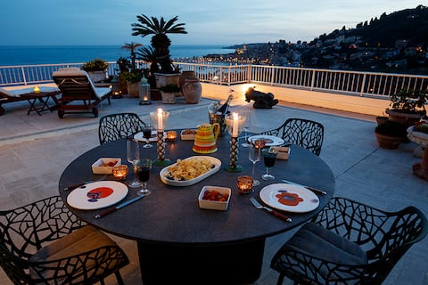 La Mira: Luxurious Panoramic Penthouse Sea view