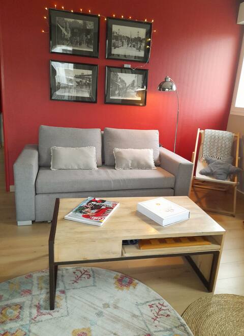 Airbnb performant: Lovely 50 m2 2-bedroom with air conditioning Bed 160 Shaded balcony à La Teste De Buch