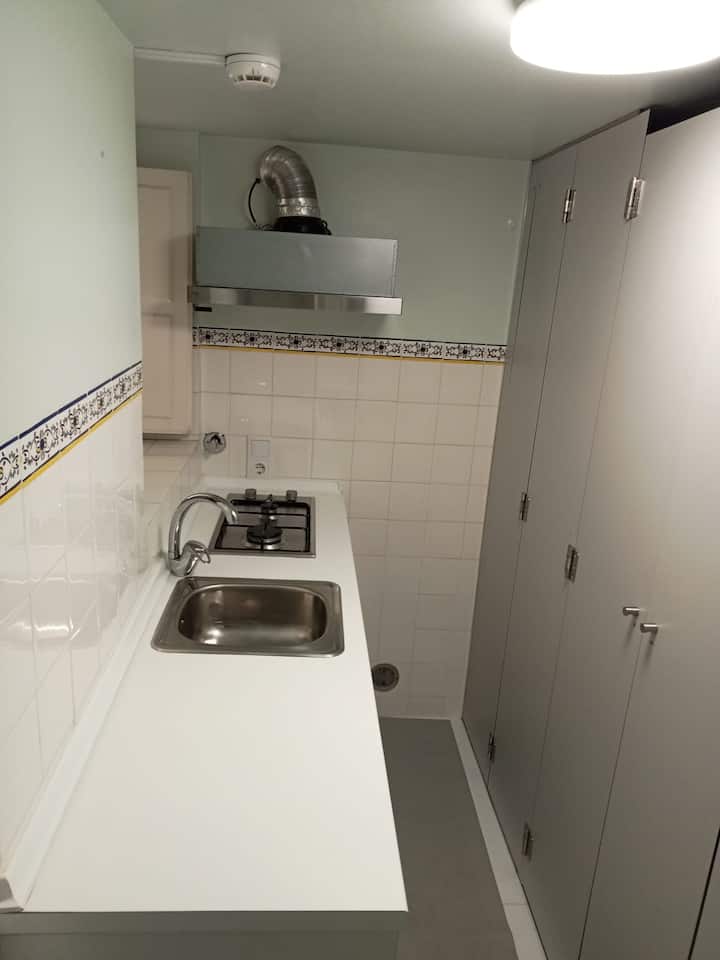 Apartamento 1 — Kitchenette