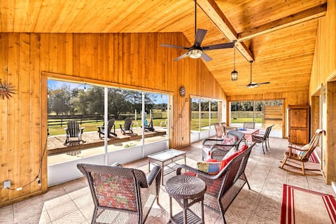 Country Ranch Getaway Close To Hits & WEC