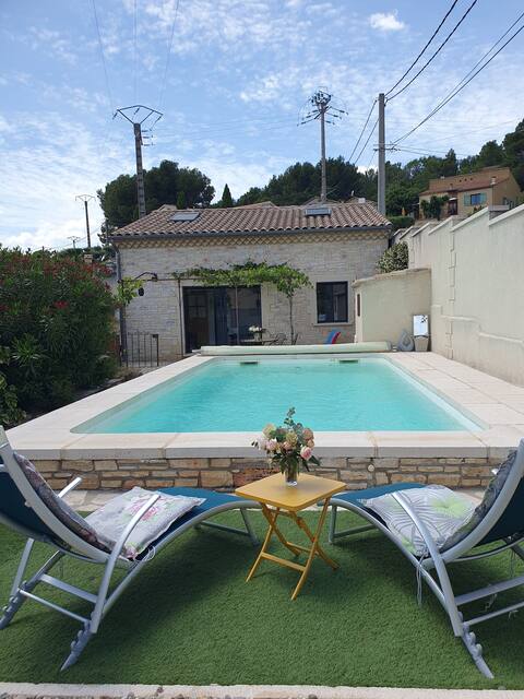 Self-catered house with private pool