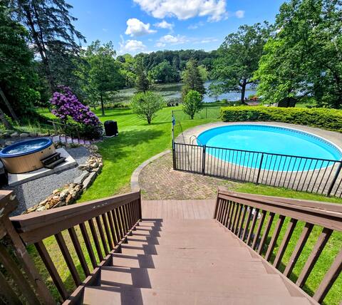 Lakefront/Legoland/HotTub/Heated Pool 1 hr to NYC!