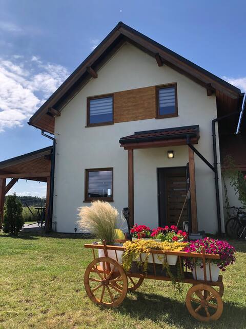 "Słowińskie widoki" House for 8 people Flora Wi-Fi, Parking