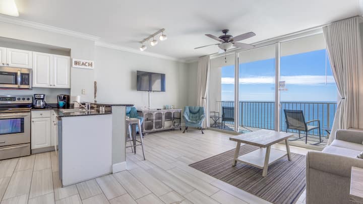Tidewater - Breathtaking First-line Ocean Views! Walking Distance To Pier Park - Panama City Beach, FL