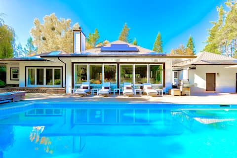 Exclusive Lux Villa Estate-Sonoma+Events+Pool+HTub