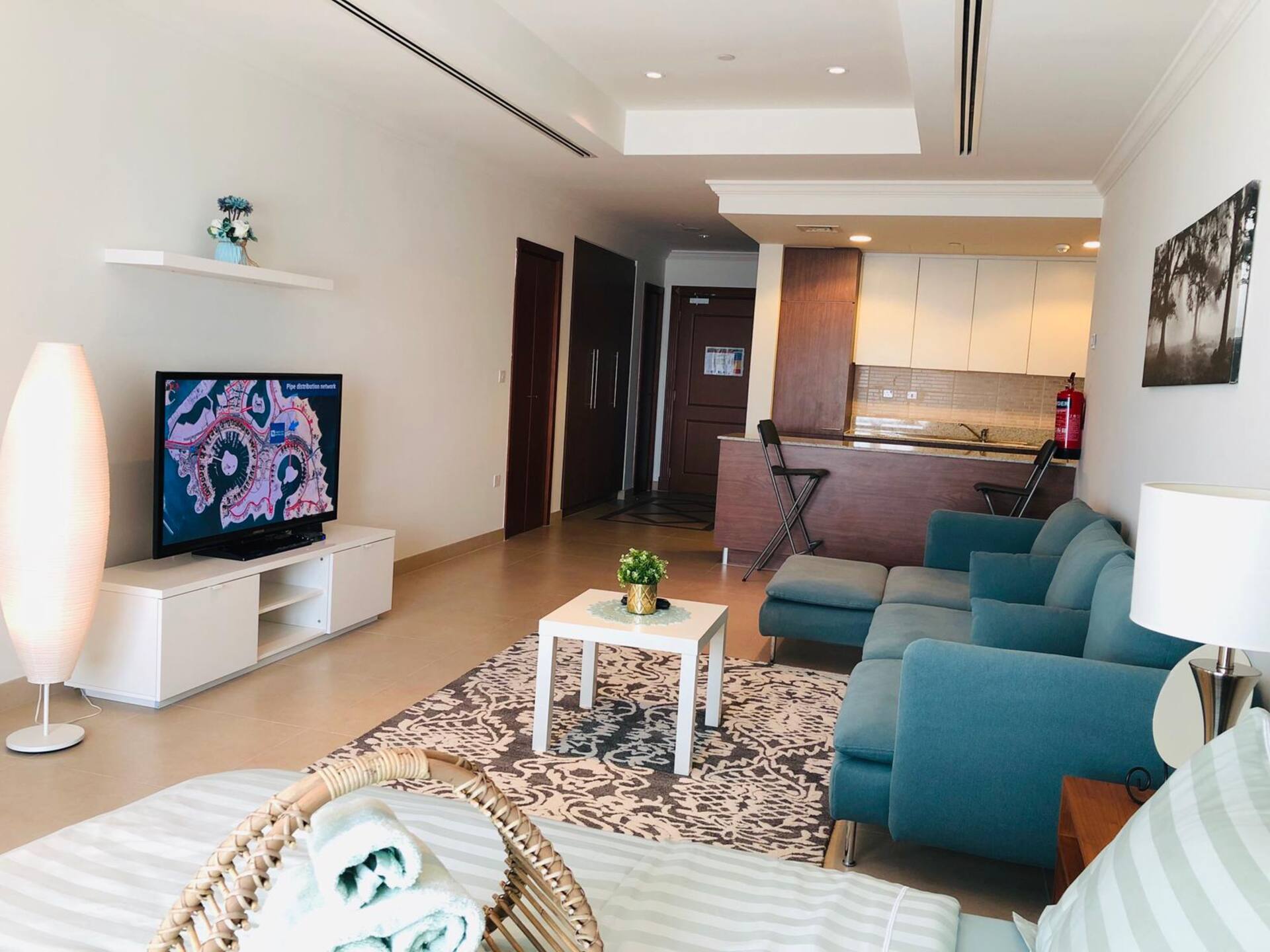 Relax in this Comfy Studio in The Pearl ! 1309