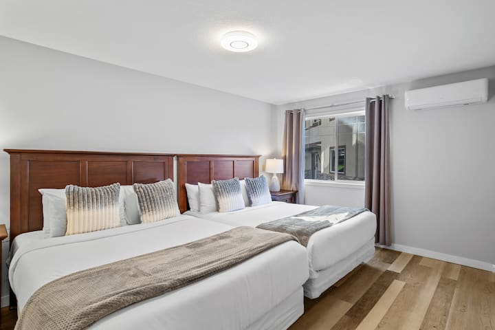 2 chambres queen size