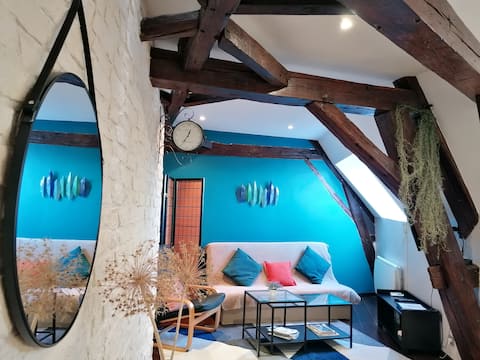 Atypical apartment in the heart of the city