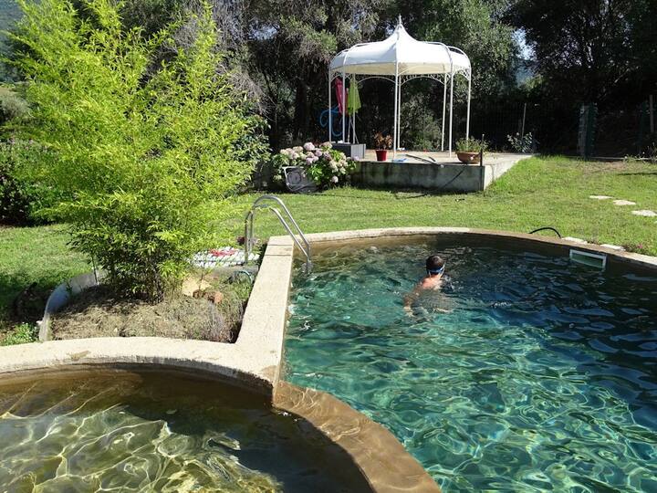 Gîte N°2 Climatisé Avec Piscine. Loué à La Semaine - Olmeto