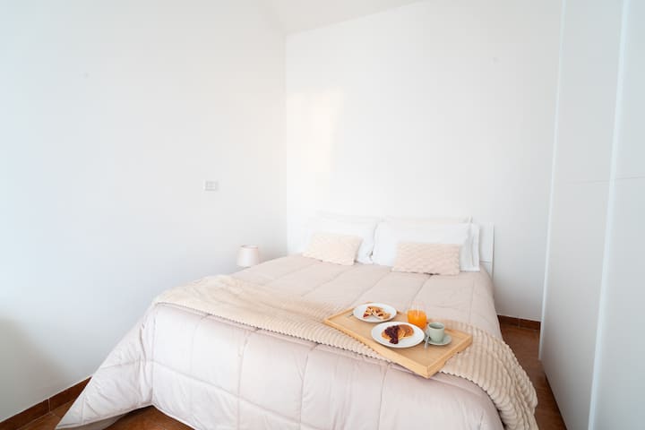 غرفة نوم في الطابق الأول، سرير مزدوج