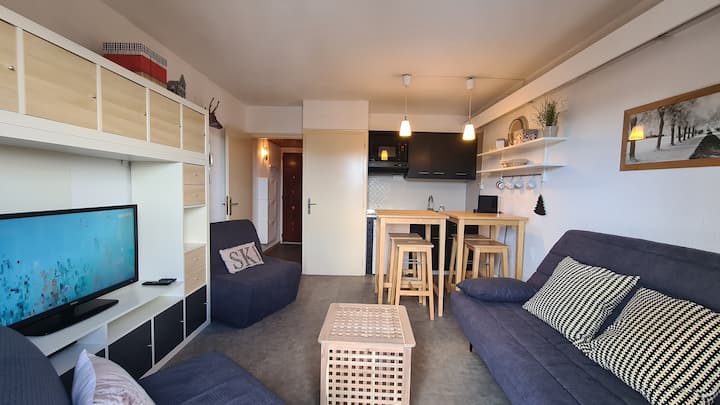 Studio Cosy Vue Lac Panoramique Balcon - Occitanie