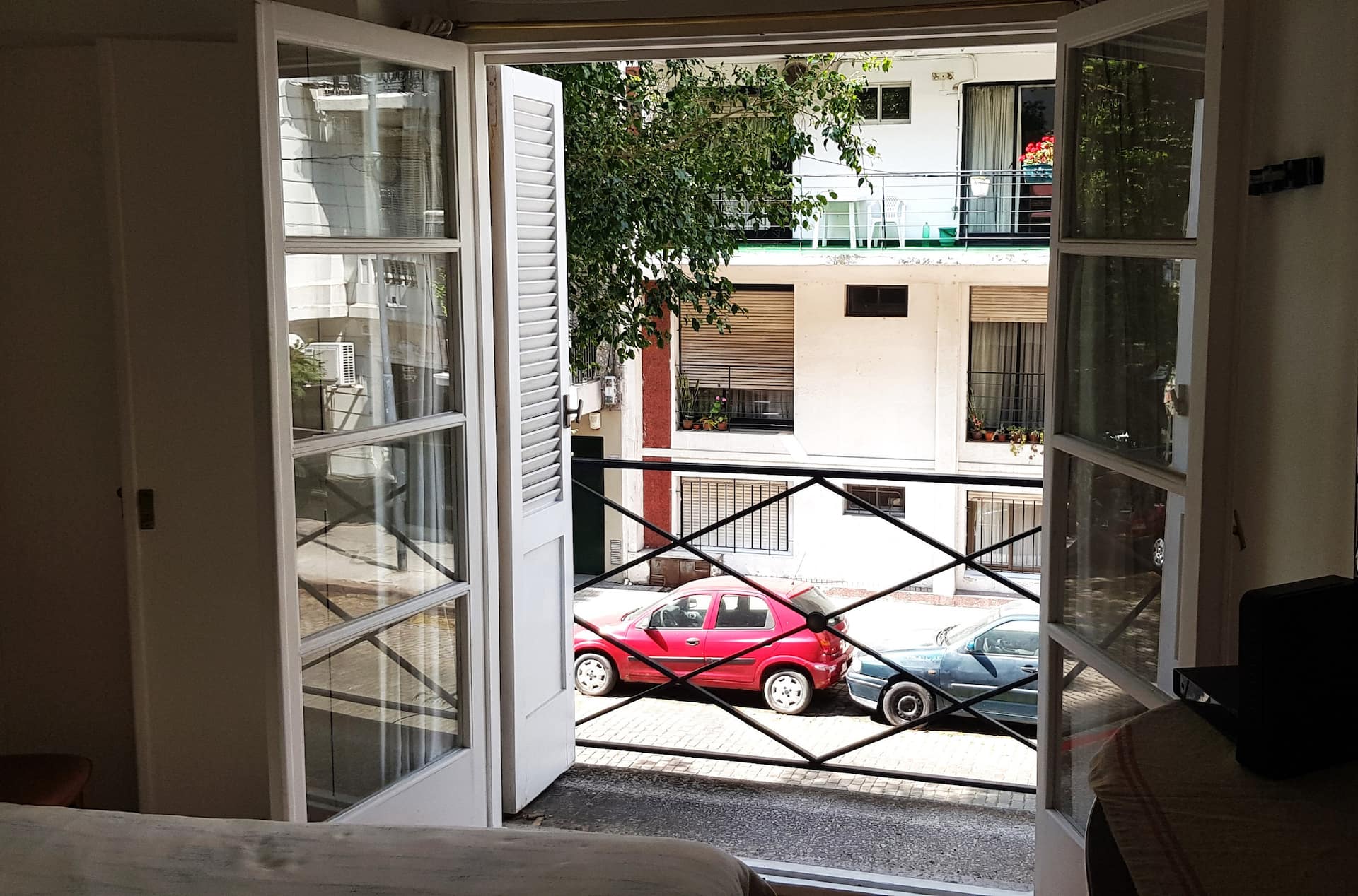Kitnet mobiliada com varanda em Recoleta