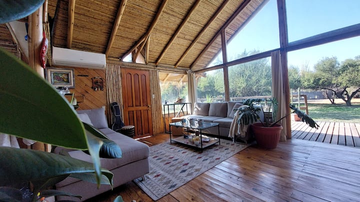 Cabaña Tropical En La Naturaleza - Lampa