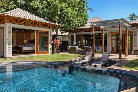 Balinese-style home in Pauoa Beach Hawaii