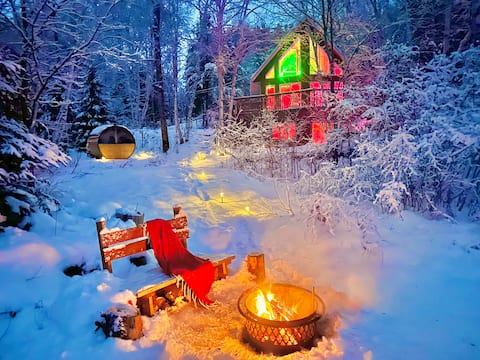 Chalet On the Lake: 2 Cinemas-Sauna-Spa-Ski-Sled