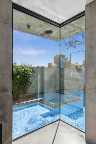 The Concrete Beach Pad! -pool and spa gallery image 3