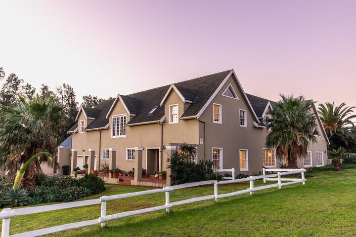 A Rural Farm House with firewood hot tub