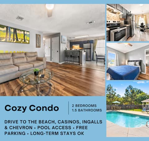 Cozy Condo near Beach | Pool + BBQ Access | WiFi