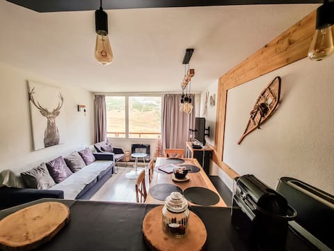 La Mongie Apartment 6 pers at the foot of the slopes
