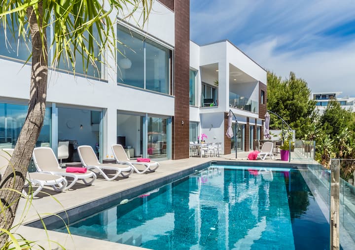 Villa Malaïka Avec Piscine Privée Chauffée - Salobreña