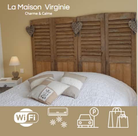 Central-free parking-wifi-courtyard-haven of peace