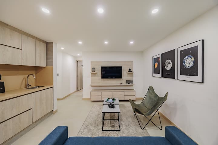 Warm & Charming Apartment Near Provenza/ac - 메데인