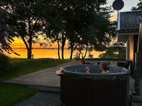 Panoramic view of Lammefjorden