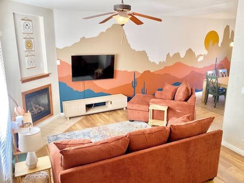 Top Airbnb: Designer Retreat | Pool, Sleeps 9, By Zion & Bryce in Kanab