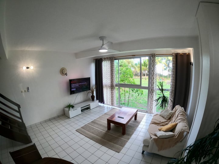 Appartement F3 Accès Plage Montjoly Roches Compas - Cayenne