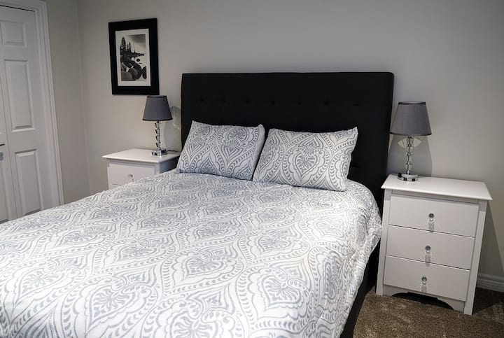 This Could Be The Best Sleep You'll Ever Have. Around Here It Is So Dark And Quite.  This Is A Sealy Hotel-Grade Bed.