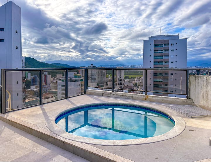 Linda Cobertura Triplex - Private Pool