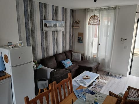 Top Airbnb: "Le Galet Blanc" gîte, in Baie de Somme. in Mers Les Bains