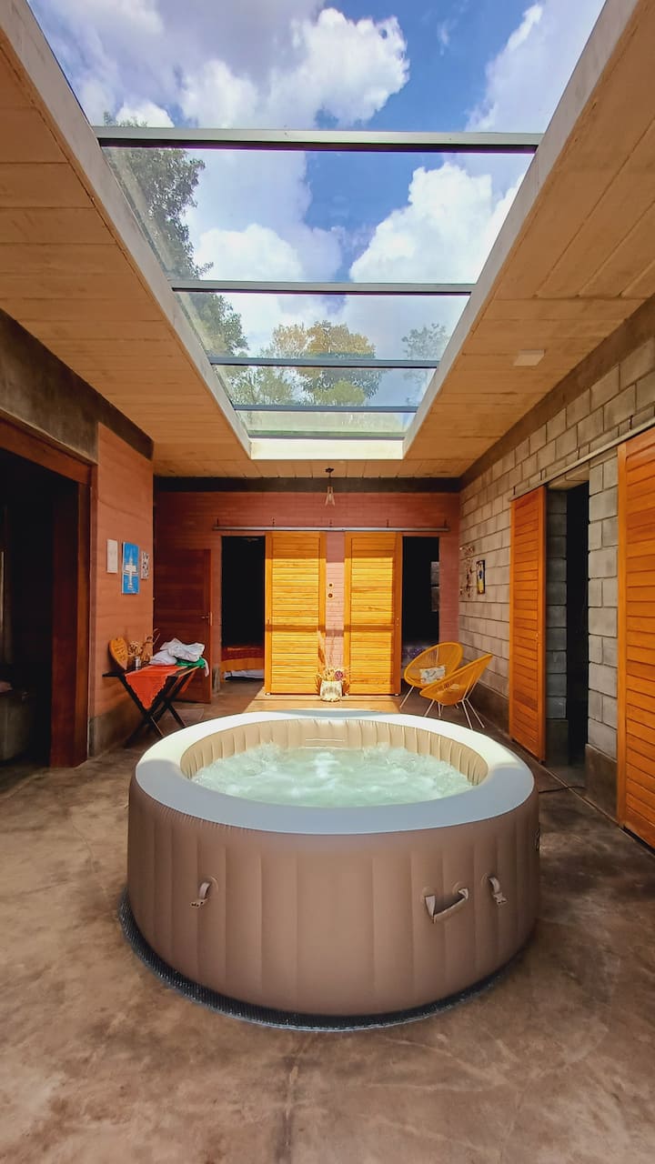 Ecocasa: Refúgio Ecológico E Ofurô Rota Do Vinho - São Roque