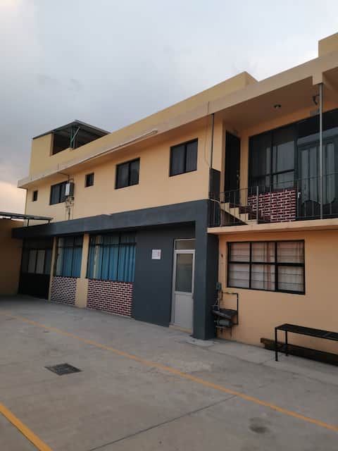 Spacious apartment and garage ideal for 11 guests