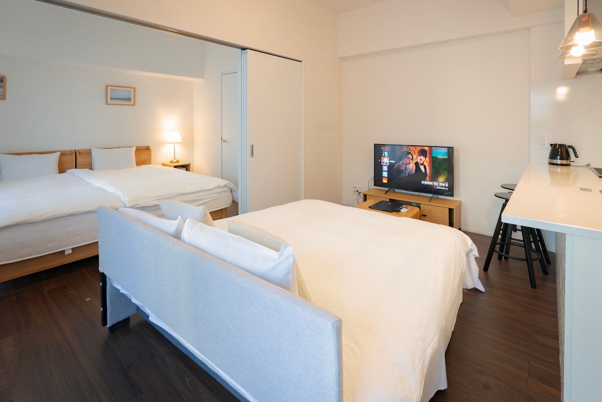 Ba-Ba35kusai様さ専用御殿② Up to 70% promotion 44㎡King room~ - Apartments for Rent in Naniwa