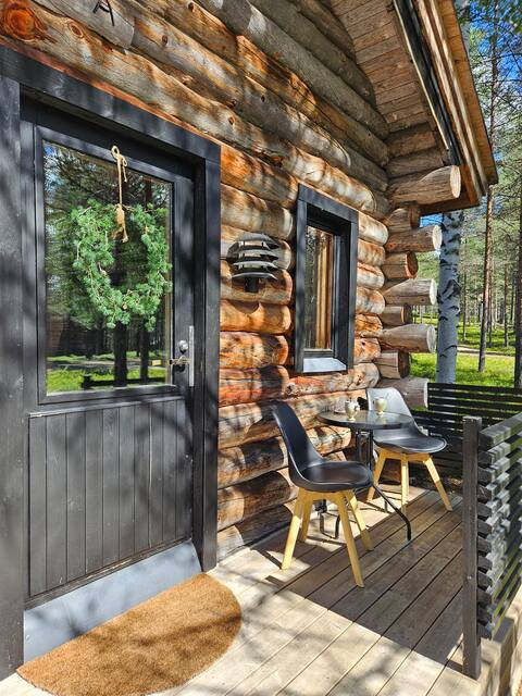 Atmospheric Vasa log cabin in Pyhä