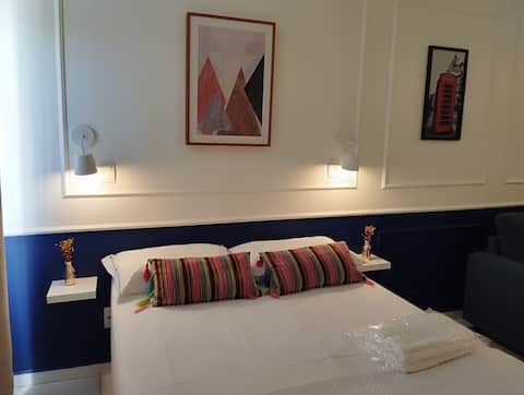 Private Boiserie Studio Apartment with Garage