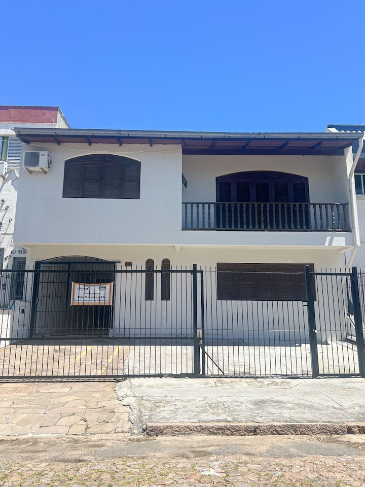 Two-story house with four parking spaces