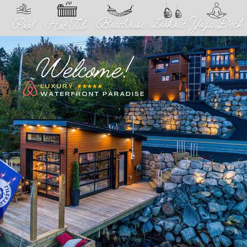 Luxury Halifax Waterfront Paradise -Pool & Hot Tub