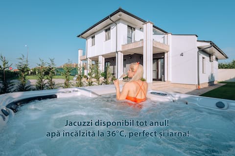 Villa Klia with jacuzzi, sauna near Baile Felix