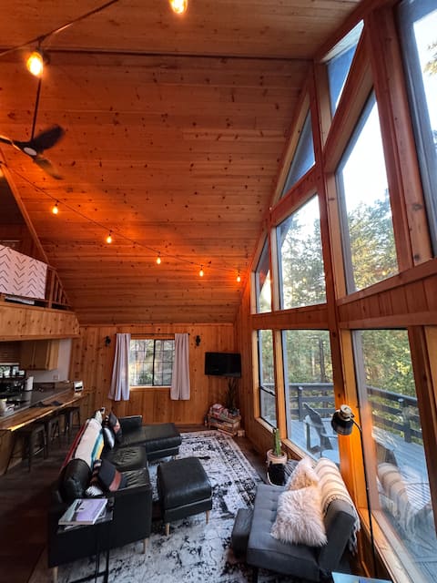 Top Airbnb: A-Frame Style Modern Cabin | ReWild in Idyllwild Pine Cove