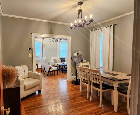 Skyline view spacious 3bd close Boston/beach/Airpt