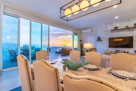 Luxurious Beach-front Villa with Pool & Fire-Pit